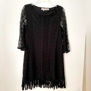 MISTIC PRYSM by Listicle LACE OVERLAY DRESS